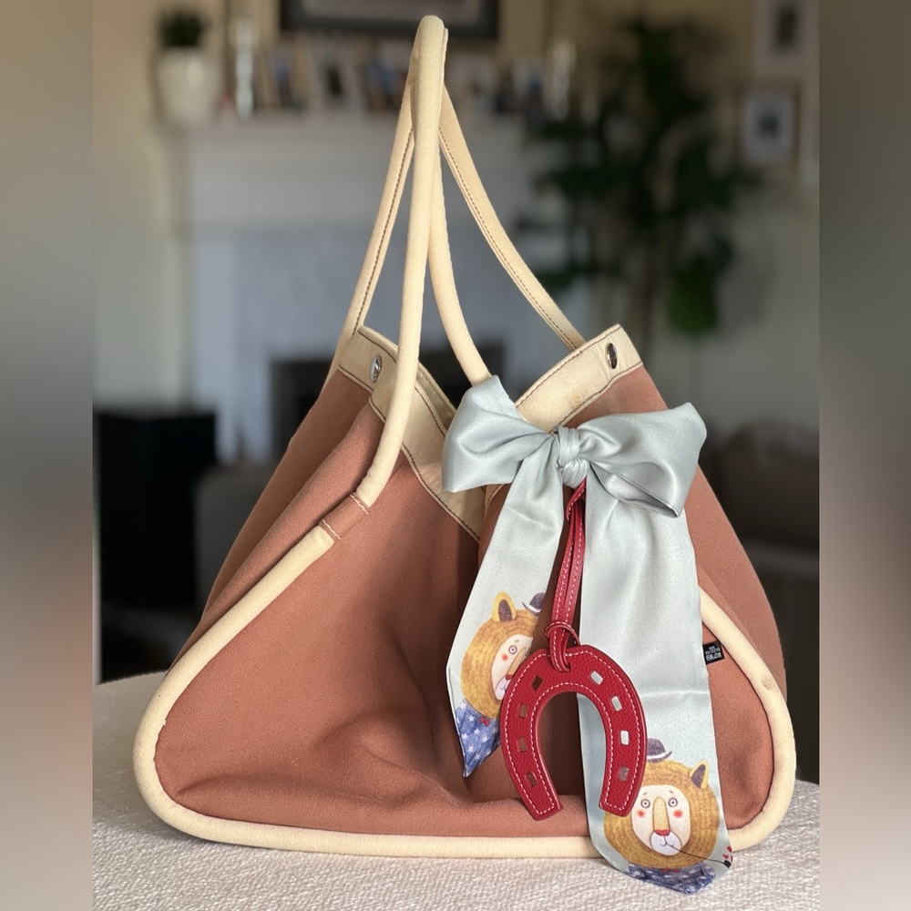 Authentic Hermès Lindy de Plage Tote Bag